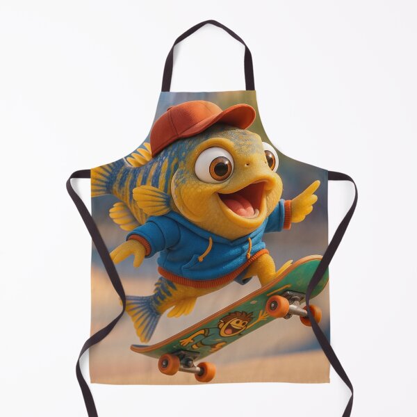 Item preview, Skater Cichlid Fish designed and sold by Sillytoe.