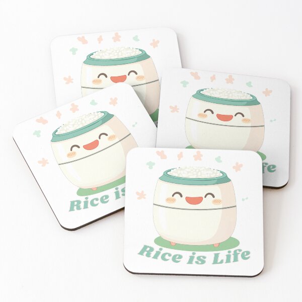 Item preview, Cute Kawaii Rice Cooker Shirt – Funny Asian Food Design with “Rice is Life” Quote for Foodie Merch and Cultural Humor Fans designed and sold by myfavoritesm4.