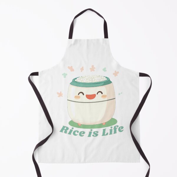 Item preview, Cute Kawaii Rice Cooker Shirt – Funny Asian Food Design with “Rice is Life” Quote for Foodie Merch and Cultural Humor Fans designed and sold by myfavoritesm4.