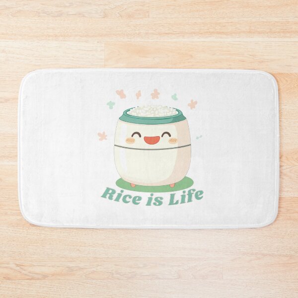 Item preview, Cute Kawaii Rice Cooker Shirt – Funny Asian Food Design with “Rice is Life” Quote for Foodie Merch and Cultural Humor Fans designed and sold by myfavoritesm4.