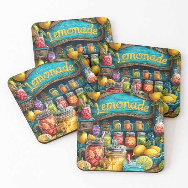 Item preview, Vibrant Display of Refreshing Lemonade Delights designed and sold by Artessie.