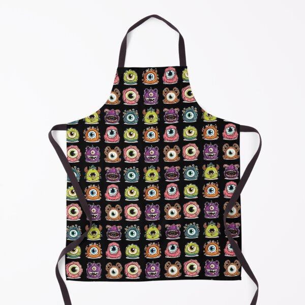 Item preview, Colorful Cute Monster Pattern – Fun One-Eyed Cartoon Creatures designed and sold by Teeny Quities.