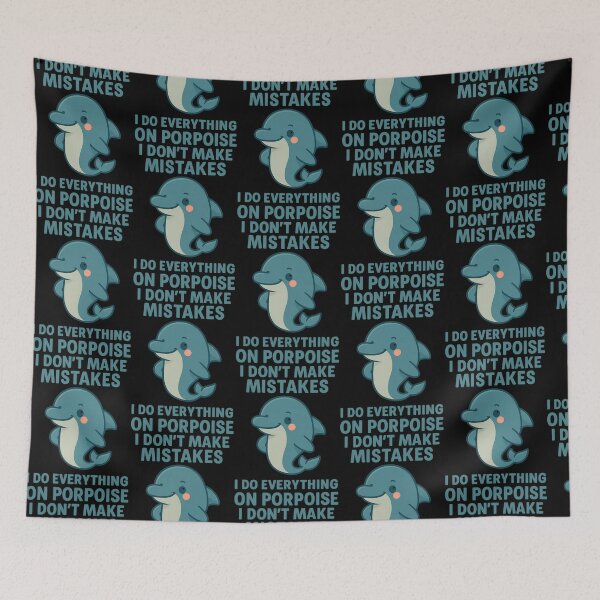 Item preview, Funny Dolphin Pun I Do Everything On Porpoise designed and sold by TeeTimeTreasure.