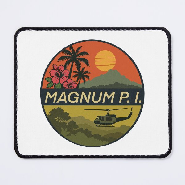 Item preview, Magnum P.I. Hawaii Vietnam Sunset Design designed and sold by ChunkByChunk.