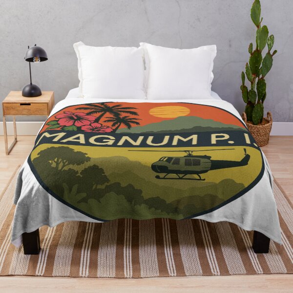 Item preview, Magnum P.I. Hawaii Vietnam Sunset Design designed and sold by ChunkByChunk.