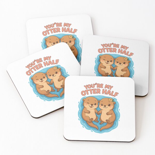 Item preview, You’re My Otter Half designed and sold by Moons Studio.