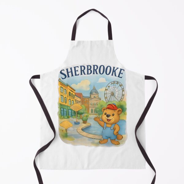 Item preview, Sherbrooke Kids – Cute Bear and Cityscape designed and sold by GestaltTees.