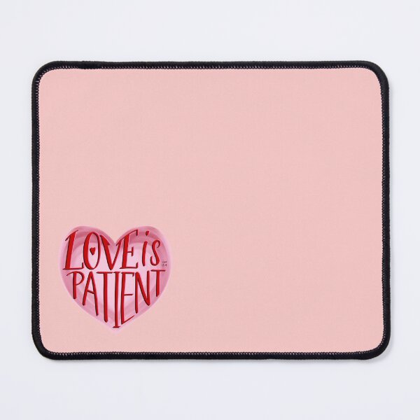 Item preview, love is patient - 1 corinthians 13:4 designed and sold by veralligraphy.