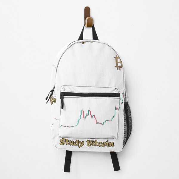 Item preview, Study Bitcoin – Bitcoin Chart & Iconic B Symbol for Traders designed and sold by Jennah.