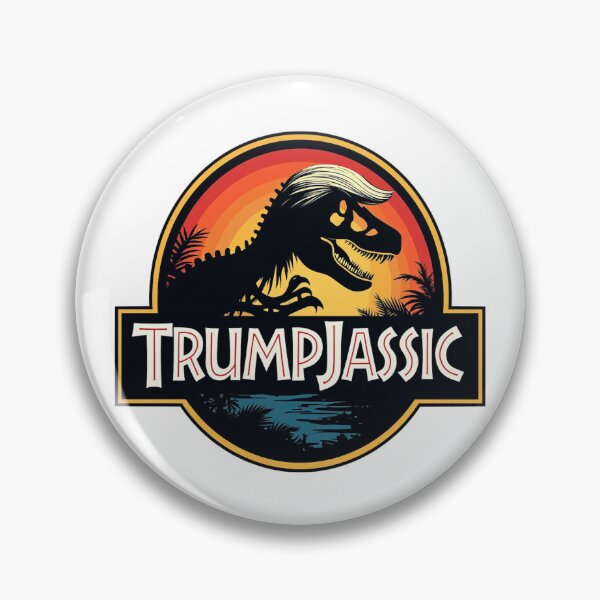 Item preview, Jurassic-Inspired Trumpassic Unisex Heavy Cotton Tee designed and sold by designsjmc.