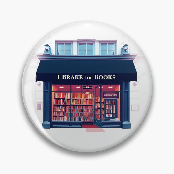 Item preview, I Brake For Books - Paris designed and sold by Flourish Market.