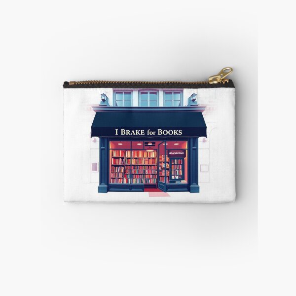 Item preview, I Brake For Books - Paris designed and sold by Flourish Market.