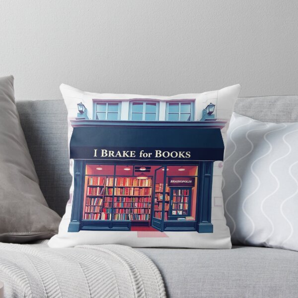 Item preview, I Brake For Books - Paris designed and sold by Flourish Market.