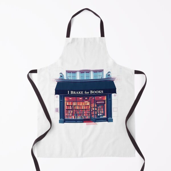 Item preview, I Brake For Books - Paris designed and sold by Flourish Market.