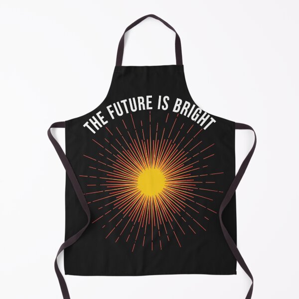 Item preview, The Future Is Bright Sunburst Quote designed and sold by Owcomm.