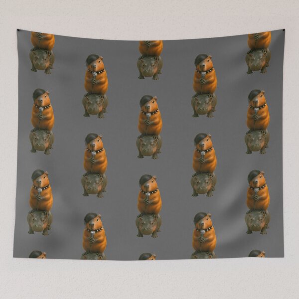 Item preview, Capy and Moo Deng designed and sold by CapyVibe.
