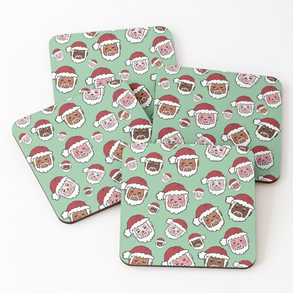 Item preview, Festive Santa Pattern designed and sold by Micki Moxie.