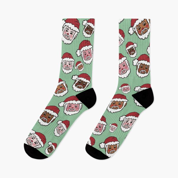Item preview, Festive Santa Pattern designed and sold by Micki Moxie.