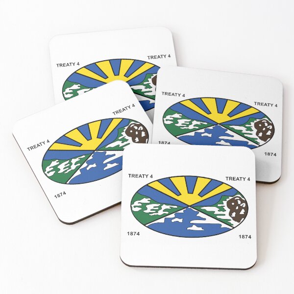 Item preview, Treaty Four First Nations Flag designed and sold by PKHalford.