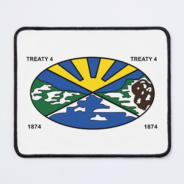 Item preview, Treaty Four First Nations Flag designed and sold by PKHalford.