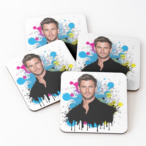 Item preview, Chris Hemsworth Art Splatter designed and sold by honeybee100.