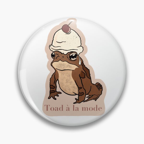 Item preview, Toad à la mode designed and sold by mirandakgoss.