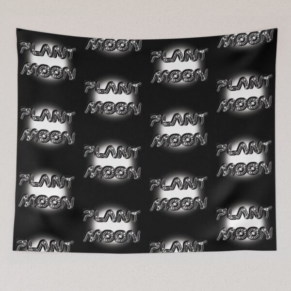 Item preview, Typography of Plant Moon in the Night Sky designed and sold by cremedecolor.