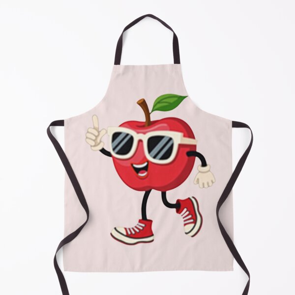 Item preview, Apple with Sunglasses – Fun Cartoon Style designed and sold by PriyaMagic.