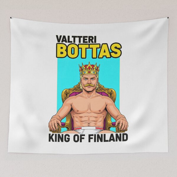 Item preview, Valtteri Bottas F1 King of Finland designed and sold by TorqueAndTone.