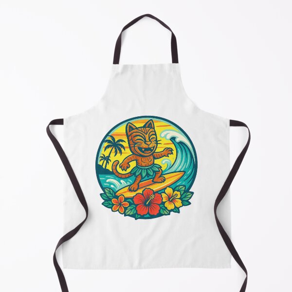 Item preview, Tiki Cat Surf designed and sold by Kona Cat Creationz.