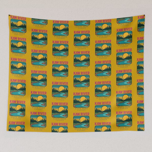 Item preview, Kaw River State Park  designed and sold by Broken Antler Designs .