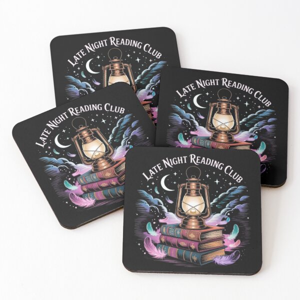 Item preview, Late Night Reading Club Design – Cozy Book Lover Lantern Artwork for Readers & Fantasy Fans designed and sold by GemBob Creations.