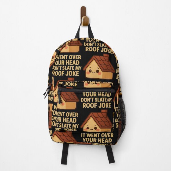 Item preview, Funny Roof Joke Pun Went Over Your Head designed and sold by TeeTimeTreasure.