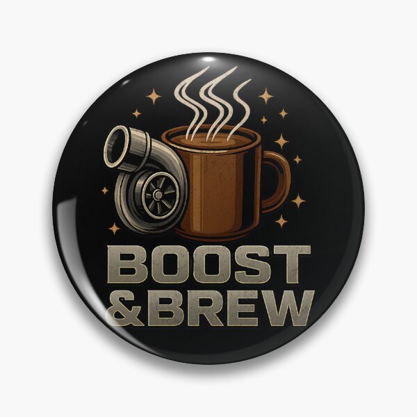 Item preview, Boost & Brew Turbo Coffee Car Racing Drag Racing designed and sold by CarantinedChaos.