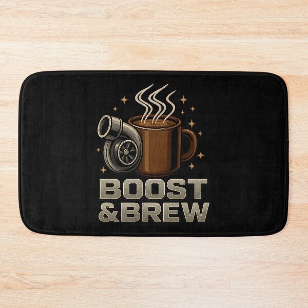 Item preview, Boost & Brew Turbo Coffee Car Racing Drag Racing designed and sold by CarantinedChaos.