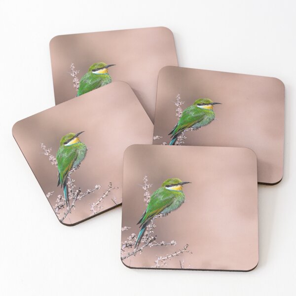 Item preview, Little Bee-eater on Branch – African Wildlife Photography – Animal of Africa designed and sold by DavideAntoniani.