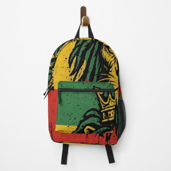 Item preview, “Ethiopian Flag Lion with Crown – Graffiti Style Rasta Art T-Shirt & Mug” designed and sold by AtikumW.