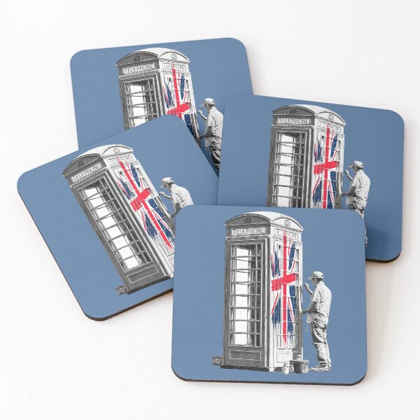 Item preview, Union Jack Painted  on the PhoneBox designed and sold by MemeHodlr.