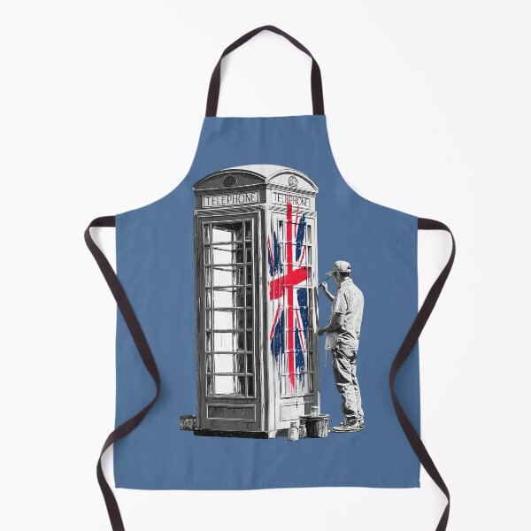 Item preview, Union Jack Painted on the PhoneBox designed and sold by MemeHodlr.