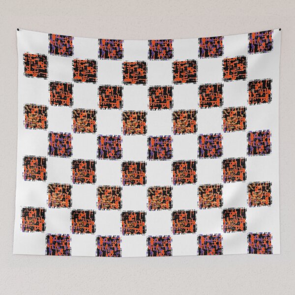 Item preview, Halloween Checker Board Print designed and sold by Sharon Schwalbe.