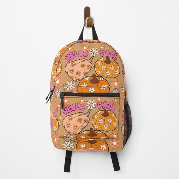 Item preview, Hello Fall Cute Pumpkin Floral Design designed and sold by digitaldemart.