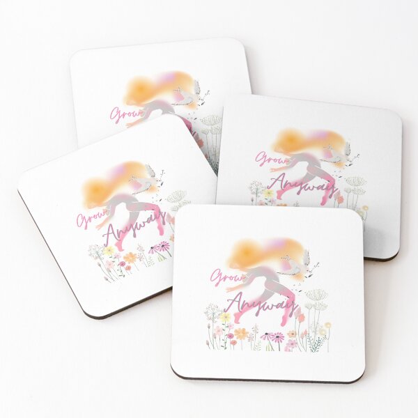 Item preview, Grow Anyway – Empowering, Floral, Freeing designed and sold by Soft Animal.