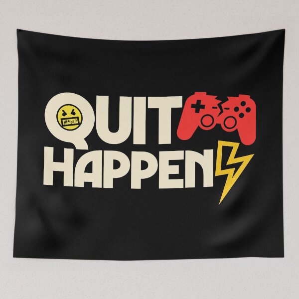 Item preview, Quit Happens designed and sold by sachpica.