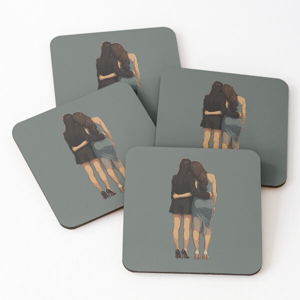 Item preview, Secret Harmony – Soft Girls Love Couple Art designed and sold by What you are is Beautiful.