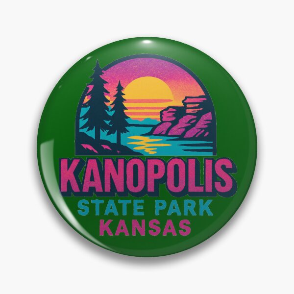 Item preview, Kanopolis State Park designed and sold by Broken Antler Designs .