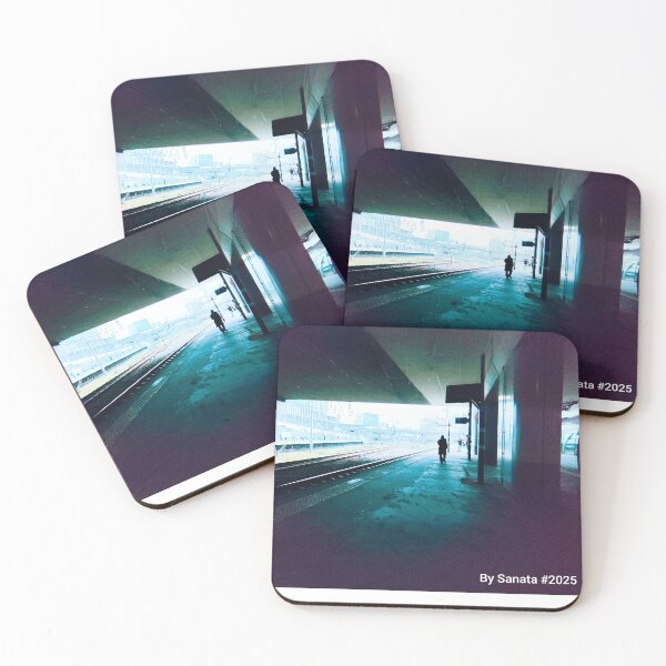Item preview, Last platform under the blue light designed and sold by By Sanata Photography.