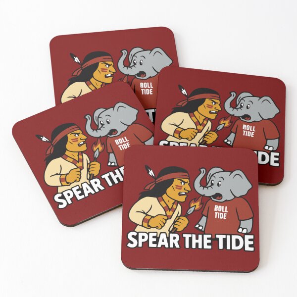 Item preview, Spear the Tide – Rivalry Football Fan Design designed and sold by AandZNoveltee.