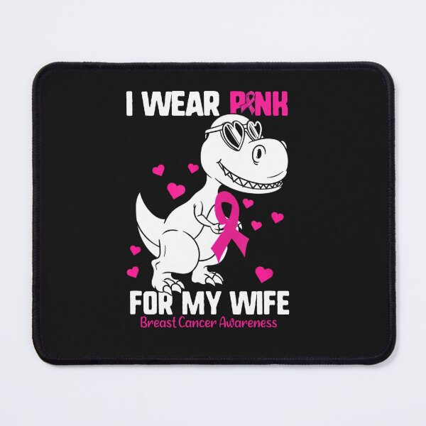 Item preview, Breast Cancer Dinosaur I Wear Pink For My Wife designed and sold by TalalosART.