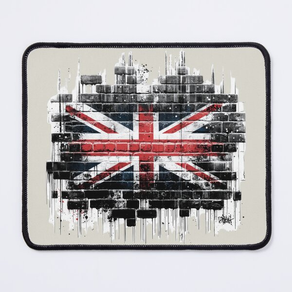 Item preview, Union Jack Spray Paint on brickwork designed and sold by MemeHodlr.