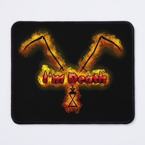 Item preview, I’m Death - Fire Reaper Design designed and sold by CONTROLLEDWAVES.